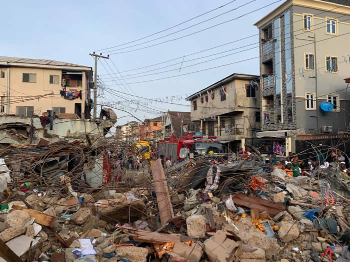 COLLAPSED BUILDINGS: Lagos To Investigate Agencies Over Corruption